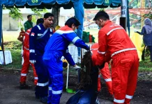 Wujudkan Lingkungan Kerja Bersih dan Sehat, Perta Arun Gas Gelar Jumat Bersih