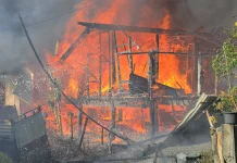 Rumah Kayu di Lampreh Aceh Besar Ludes Terbakar, Satu Keluarga Mengungsi