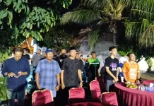 Ratusan Masyarakat Padati Nobar Final Pesta Bola Dunia di RRI Lhokseumawe