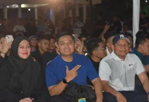 Wali Kota Langsa Meriahkan Nobar Final Piala Dunia