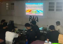 Nobar Pildun DPP-PWA dan MABC Penuh Semangat
