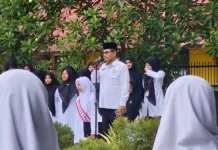Kakankemenag Pimpin Upacara di MAN 1 Aceh Timur
