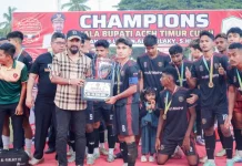 Darul Ihsan Juara Piala Bupati Aceh Timur Cup II
