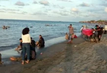 Hari Libur, Pantai Ujong Blang Jadi Pilihan Warga Lhokseumawe