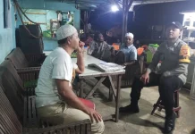 Polsek Banda Sakti Ajak Warga Aktif Jaga Kamtibmas dan Lapor jika Ada Gangguan