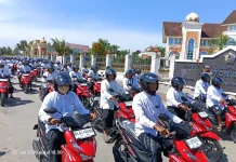 Pemkab Aceh Utara Serahkan 852 Motor Operasional Imum Gampong