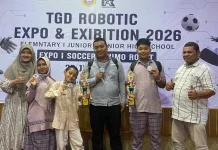 Wakili Aceh, Tim Grong Robotik MTsN 11 Pidie Juara Lomba di Medan