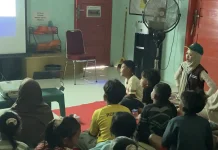 Mahasiswa KKN USK Edukasi Anak lewat Film Inspiratif