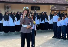 Polantas Bireuen Gelar Police Goes To School di MTSN 5