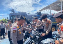 Dit Samapta Polda Aceh Perkuat Kesiapsiagaan Hadapi Situasi Kontinjensi