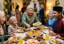 Hangatnya Makan Bersama Keluarga