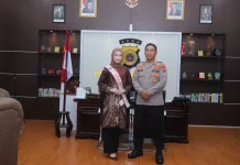 Kapolres Beri Dukungan untuk Finalis Putri Pariwisata Indonesia 2026 Asal Aceh