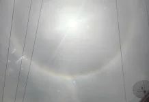 Cincin Halo Matahari Hiasi Langit, Warga Antusias Mengabadikan Momen