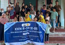 Mahasiswa KKN USK Ajarkan Inggris dan Cinta Satwa