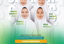 MTs Darul Ulum Banda Aceh Sabet Juara III Inovasi Digital Nasional
