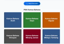 Makin Mudah Belajar Bahasa Aceh lewat Kamus Daring