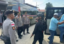 Pemindahan 459 Narapidana ke Lapas Baru Dikawal Polisi
