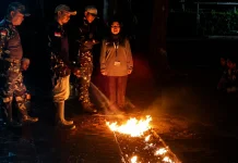 Pelatihan Fire Walk Calon Pegawai BPJS Ketenagakerjaan