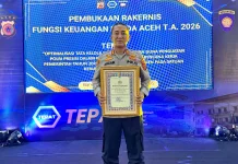 Kapolres Lhokseumawe Raih Penghargaan dari Kapolri