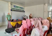 Puskesmas Mon Geudong Jadi Tuan Rumah Pendampingan Tim Ahli KIA