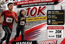 Marathon 10K Dewantara Siap Semarakkan HUT Kemerdekaan RI
