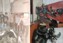 Polres Lhokseumawe Amankan Dua Terduga Pelaku Curanmor di Kawasan Goa Jepang