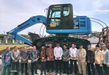 KKP Serahkan Ekskavator Pemulihan Pascabencana di Aceh Utara