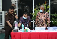 Kejari Lhokseumawe Musnahkan Barang Bukti