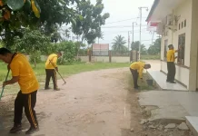 Gotong Royong Mako, Tingkatkan Kedisiplinan dan Kenyamanan Pelayanan Masyarakat
