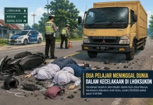 Dua Pelajar Meninggal Dunia dalam Kecelakaan Lhoksukon