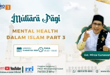 Mutiara Pagi RRI Bahas Mengatasi Overthinking Menurut Pandangan Islam