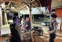 Jaga Kamtibmas Tetap Kondusif, Polres Lhokseumawe Lakukan Patroli Perintis