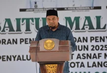 Baitul Mal Langsa Himpun Zakat Rp2,29 Miliar