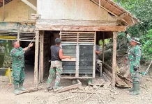 TNI Renovasi Total Rumah Guru Ngaji yang Tak Layak Huni