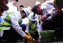 Hanyut akibat Banjir, Menag Tunaikan Janji Bangun Kembali MIN 5 Pidie Jaya