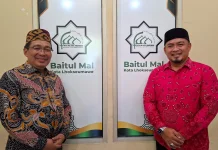 Prof. Waryono Dirjen.ZIRZAWA Kunjungi Baitul Mal Kota Lhokseumawe