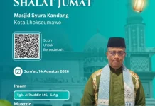Tgk. Mahyiddin Ismail Dijadwalkan Jadi Khatib Salat Jumat di Masjid Syura Kandang