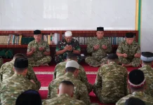 Sujud Syukur dan Doa Prajurit TNI Korem Lilawangsa Peringati HUT RI Ke-81