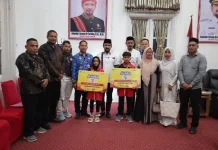 Dua Pelajar Aceh Timur Wakili Aceh di O2SN Nasional