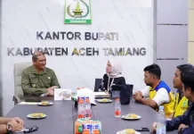 Kementerian PU, Bahas Percepatan Infrastruktur Bersama Bupati Aceh Tamiang