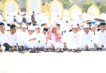 Lautan Putih di Lhoksukon, Belasan Ribu Warga Peringati 21 Tahun Perdamaian Aceh