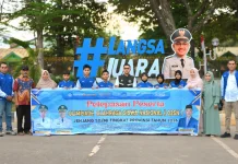 Jeffry Lepas Enam Pelajar Langsa menuju O2SN