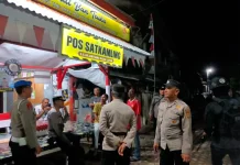Sambang Pos Kamling, Polsek Banda Sakti Perkuat Kamtibmas