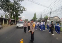 Polisi Amankan Pawai Karnaval HUT RI ke-81 di Kecamatan Samudera Aceh Utara