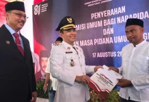 Sebanyak 332 Warga Binaan Lapas Lhokseumawe Terima Remisi HUT RI