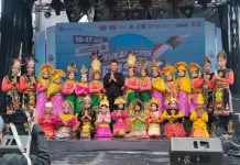 Sanggar Tari Angga Production Memukau Peukan QRIS Meusare