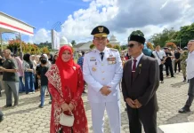 Ketua BFLF Lhokseumawe–Aceh Utara Hadiri Upacara HUT RI Ke-81 di Simeulue