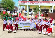 Mahasiswa KKN 59 Unimal dan SDN 2 Kuta Makmur Gelar Perlombaan Semarakan HUT RI Ke-81