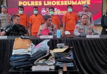 Bobol Gudang Pakaian Kuta Blang, 4 Pelaku Terancam 7 Tahun Penjara