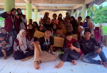 Semarak HUT Kemerdekaan, Kelompok 38 KKN Gelar Perlombaan Anak